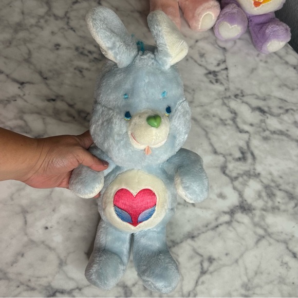 Lot of 4 Care Bears 1980s 13” - Picture 4 of 9